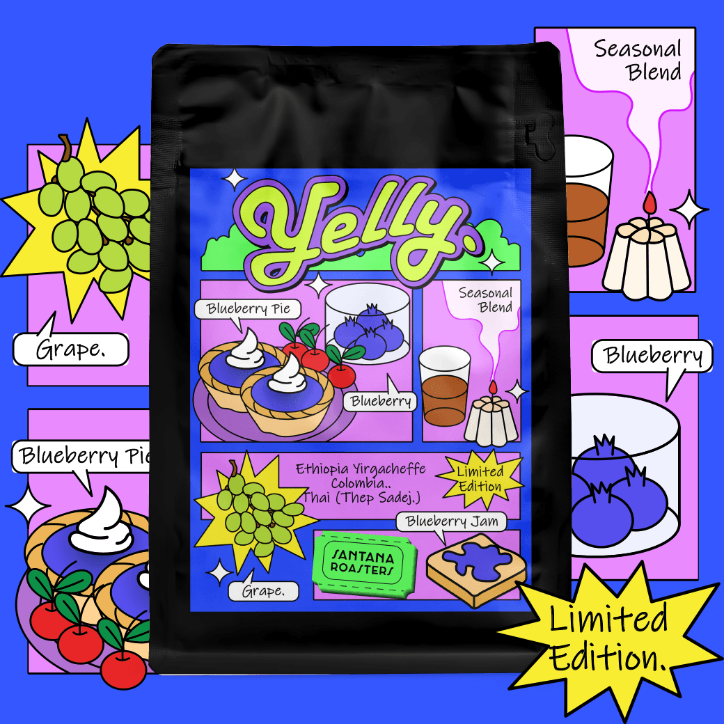 New Arrival เมล็ดกาแฟ YELLY (Seasonal blend)